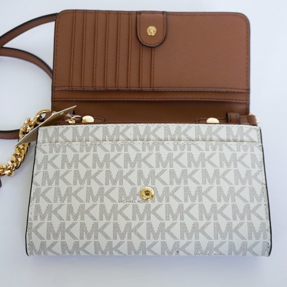 Michael Kors Bags Michael Kors Jst Phone Crossbody Bag Mk Vanilla